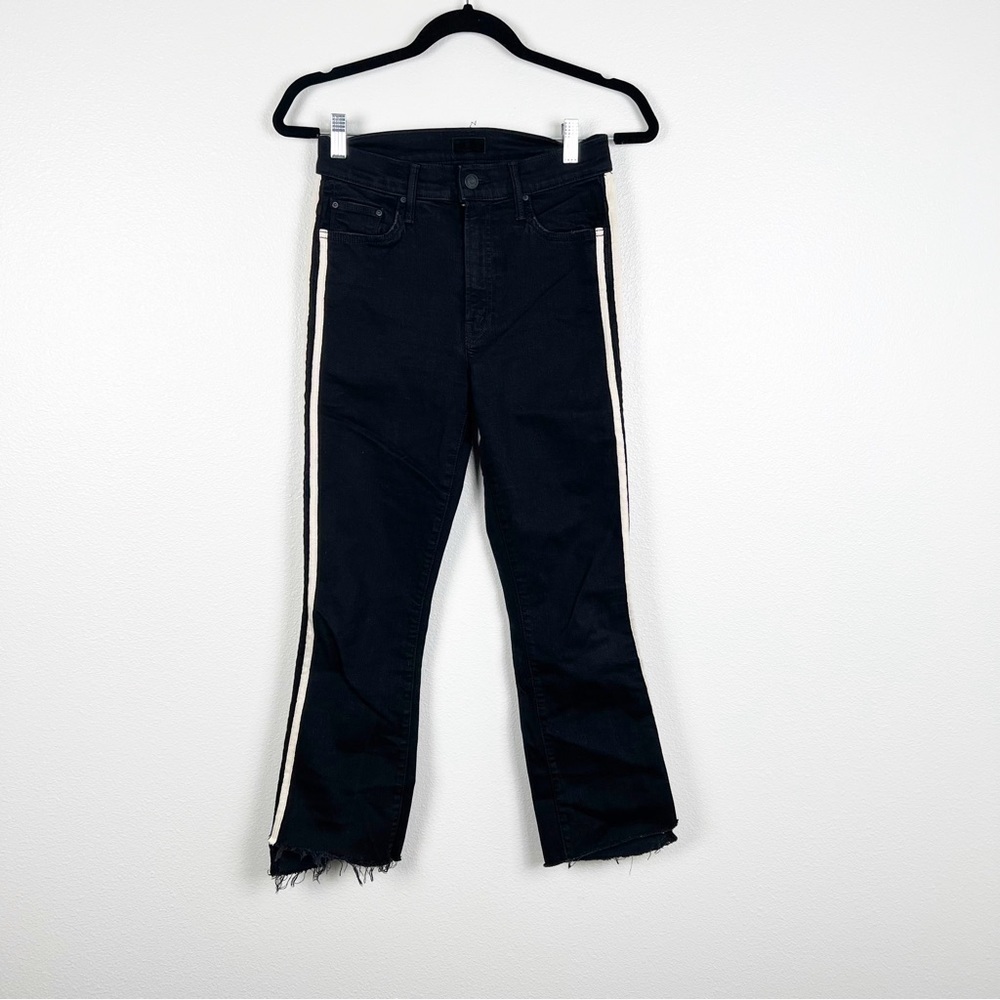 MOTHER Straight Leg Raw Hem Jeans Sz 27